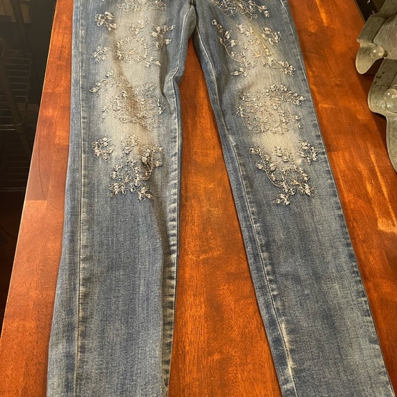 Bebe Womens Jeans Size 28 Pre-Owned - Picture 2 of 3